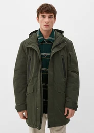 Outdoorjacke Parka mit Kapuze