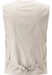 Carl Gross Anzugweste CG Waldo Braun/Beige/Khaki/Grau