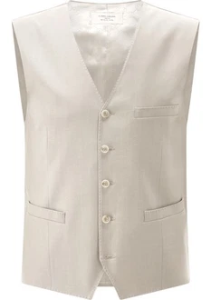 Carl Gross Anzugweste CG Waldo Braun/Beige/Khaki/Grau