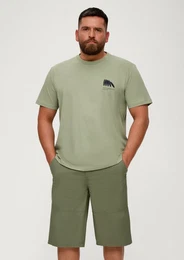Bermudas Phoenix: Bermuda aus Baumwollstretch Ziernaht