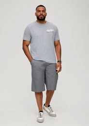 Bermudas Phoenix: Bermuda aus Baumwollstretch Ziernaht