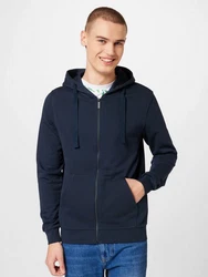 KnowledgeCotton Apparel Sweatjacke nachtblau