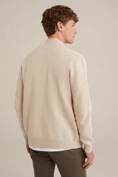 WE Fashion Cardigan Beige/Braun/Khaki