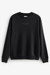 Sweatshirt Grafik-Sweatshirt mit Rundhalsausschnitt (1-tlg)