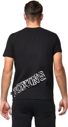 LEONE 1947 T-Shirt BOXE Schwarz/Grün/Hellblau