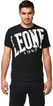 LEONE 1947 T-Shirt BOXE Schwarz/Grün/Hellblau