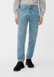 Stoffhose Jeans Scube / Relaxed Fit / High Rise / Tapered Leg Waschung