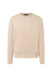 MAERZ Muenchen Pullover Rundhals 1/1 Arm Khaki/Beige/Braun