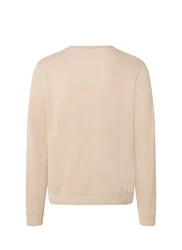 MAERZ Muenchen Pullover Rundhals 1/1 Arm Khaki/Beige/Braun