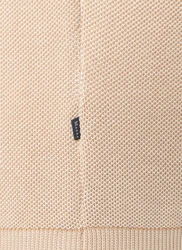 MAERZ Muenchen Pullover Rundhals 1/1 Arm Khaki/Beige/Braun