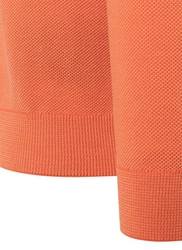 MAERZ Muenchen Pullover Rundhals 1/1 Arm Orange