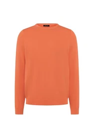 Strickfleece-Pullover Pullover Rundhals 1/1 Arm