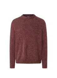 MAERZ Muenchen Pullover Rundhals Dunkelrot/Bordeaux/Rot