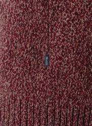 MAERZ Muenchen Pullover Rundhals Dunkelrot/Bordeaux/Rot