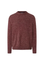 MAERZ Muenchen Pullover Rundhals Dunkelrot/Bordeaux/Rot