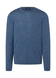 MAERZ Muenchen Strickpullover Dunkelblau/Blau/Grau/Hellblau