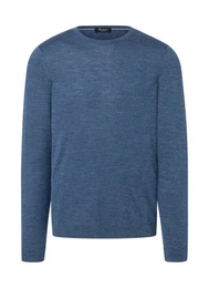 Strickfleece-Pullover Pullover Rundhals 1/1 Arm