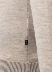MAERZ Muenchen Strickpullover Khaki/Braun/Beige