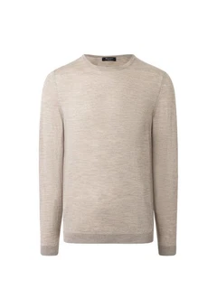 MAERZ Muenchen Strickpullover Khaki/Braun/Beige