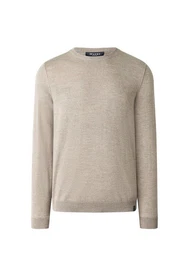 Strickfleece-Pullover Pullover Rundhals 1/1 Arm