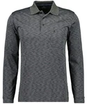 RAGMAN Langarm-Poloshirt Polo button LS Dunkelgrau/Grau/Hellgrau/Schwarz/Dunkelblau
