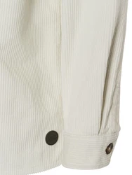 Fynch-Hatton Langarmhemd Khaki/Beige/Weiß