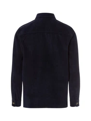 Fynch-Hatton Langarmhemd Dunkelblau/Hellblau/Blau