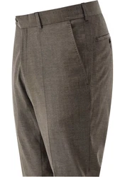 Carl Gross Anzughose CG Silas Khaki/Braun/Grau