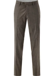 Carl Gross Anzughose CG Silas Khaki/Braun/Grau