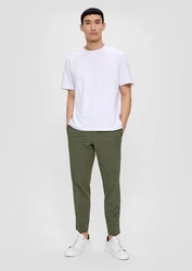 s.Oliver Stoffhose Relaxed Hose Seersucker 