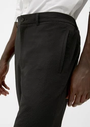 s.Oliver Stoffhose Relaxed Hose Seersucker 