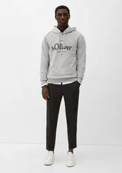 s.Oliver Stoffhose Relaxed Hose Seersucker 
