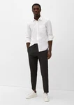 s.Oliver Stoffhose Relaxed Hose Seersucker 