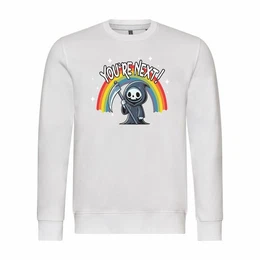 Rundhalspullover Herren Pullover Youre next Mit Print Motiv, Grafik