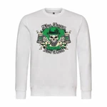 deinshirt Rundhalspullover Herren Pullover The Boys are back Grün/Creme/Weiß/Hellgrün/Beige