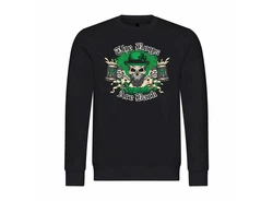 deinshirt Rundhalspullover Herren Pullover The Boys are back Grün/Blau/Dunkelgrün/Schwarz