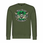 deinshirt Rundhalspullover Herren Pullover The Boys are back Dunkelgrün/Grün