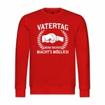 deinshirt Rundhalspullover Herren Mit Print Motiv Dunkelrot/Rot/Lila