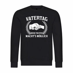 deinshirt Rundhalspullover Herren Mit Print Motiv Dunkelblau/Grau/Schwarz/Rosa