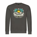 deinshirt Rundhalspullover Herren Pullover Ich Liebe die Berge Braun/Grau/Hellgrau/Dunkelgrau/Dunkelgrün