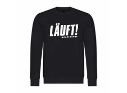 deinshirt Rundhalspullover Herren Pullover Mit Print Motiv Schwarz/Weiß/Dunkelblau/Dunkelrot/Beige