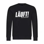 deinshirt Rundhalspullover Herren Pullover Mit Print Motiv Schwarz/Weiß/Dunkelblau/Dunkelrot/Beige