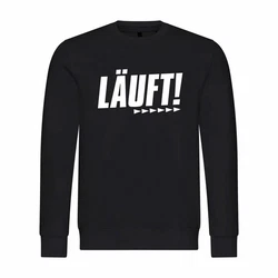 deinshirt Rundhalspullover Herren Pullover Mit Print Motiv Schwarz/Weiß/Dunkelblau/Dunkelrot/Beige