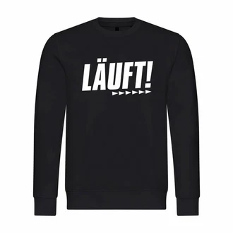deinshirt Rundhalspullover Herren Pullover Mit Print Motiv Schwarz/Weiß/Dunkelblau/Dunkelrot/Beige