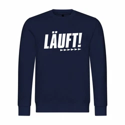 deinshirt Rundhalspullover Herren Pullover Mit Print Motiv Dunkelblau