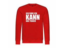 deinshirt Kapuzenpullover Herren Rot/Dunkelrot