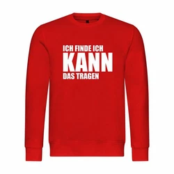 deinshirt Kapuzenpullover Herren Rot/Dunkelrot