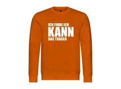 deinshirt Kapuzenpullover Herren Orange
