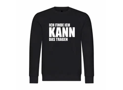 deinshirt Kapuzenpullover Herren Schwarz/Rot/Dunkelblau