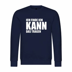 deinshirt Kapuzenpullover Herren Blau/Dunkelblau